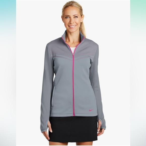 Nike Golf Ladies Therma-FIT Hypervis Full-Zip Jacket XXL - Picture 1 of 9